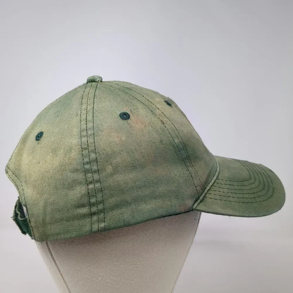 BIG Baseball Cap Green OSFM White Pine Forest Engineers Adjustable Cotton Hat
